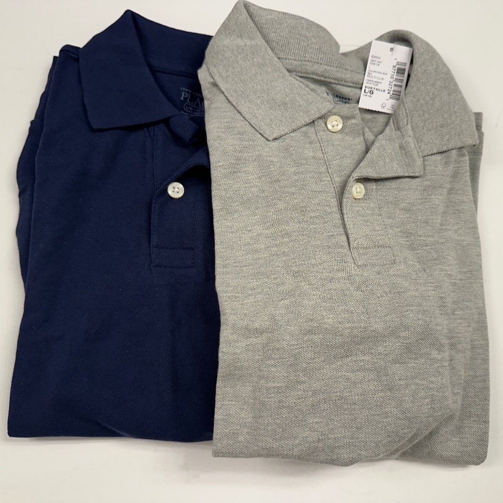 2 Polo Shirts Boys from Children's Place Size Large 10-12